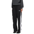 Balenciaga Black Zipped Loop Sports Icon Sporty Track Pants