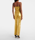Stouls JP Long flared leather leggings