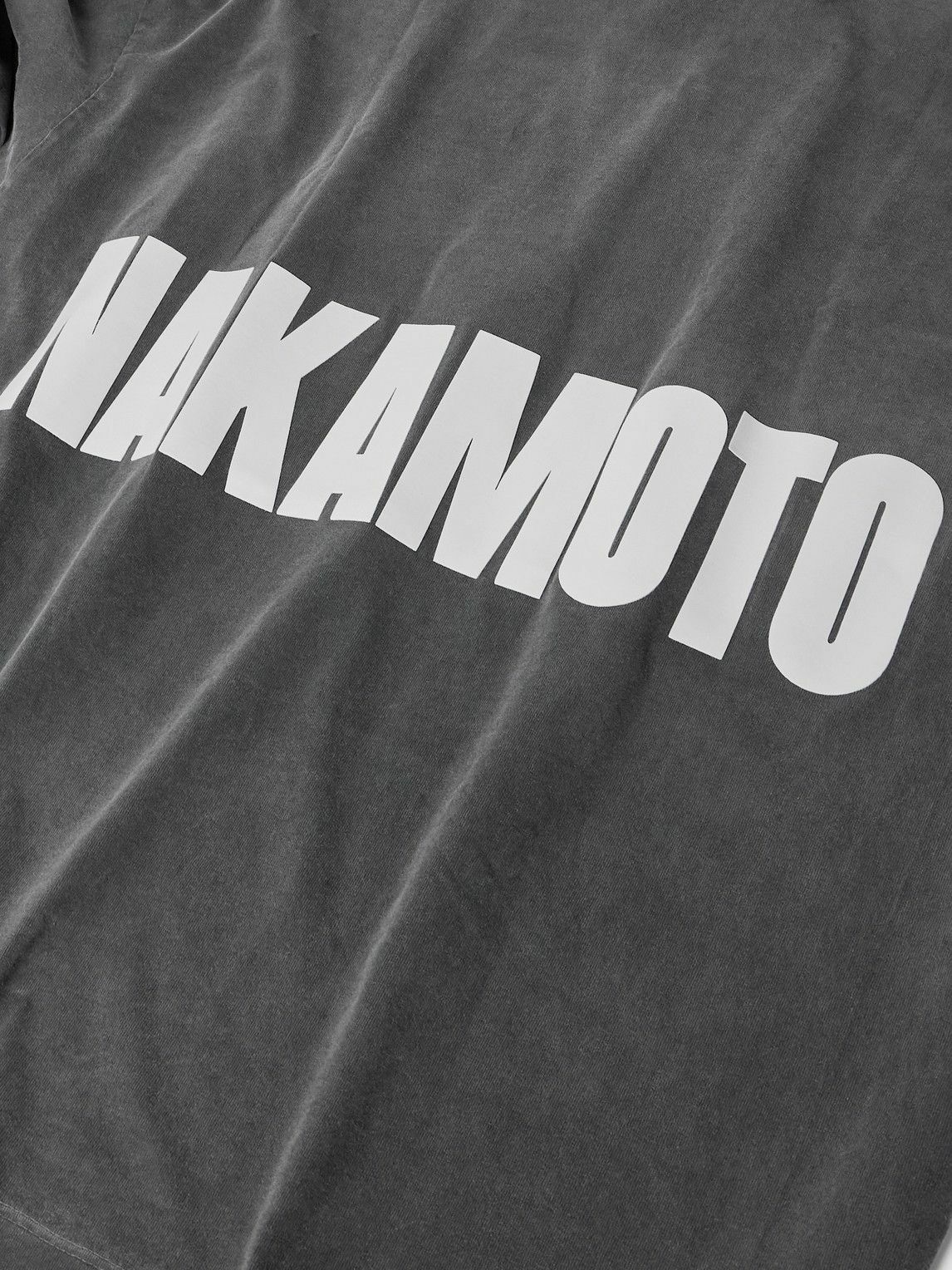 Satoshi Nakamoto - Impact Oversized Logo-Appliquéd Cotton-Jersey T
