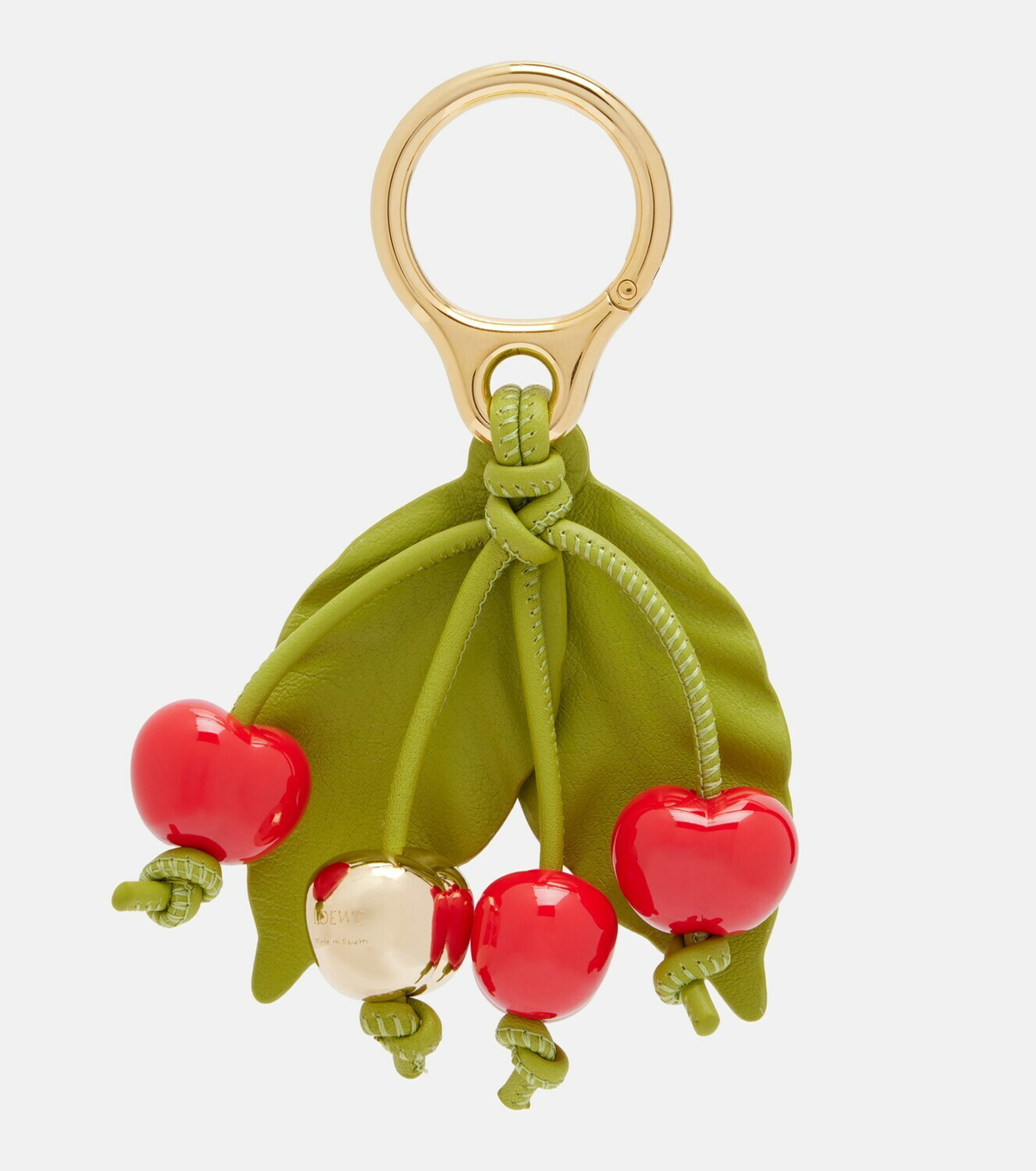 Loewe Paula's Ibiza Cherry leather-trimmed charm