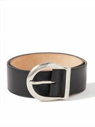 TOM FORD - Full-Grain Leather Belt - Black