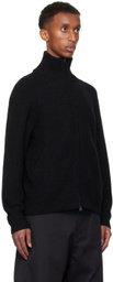ATON Black Drivers Knit Sweater