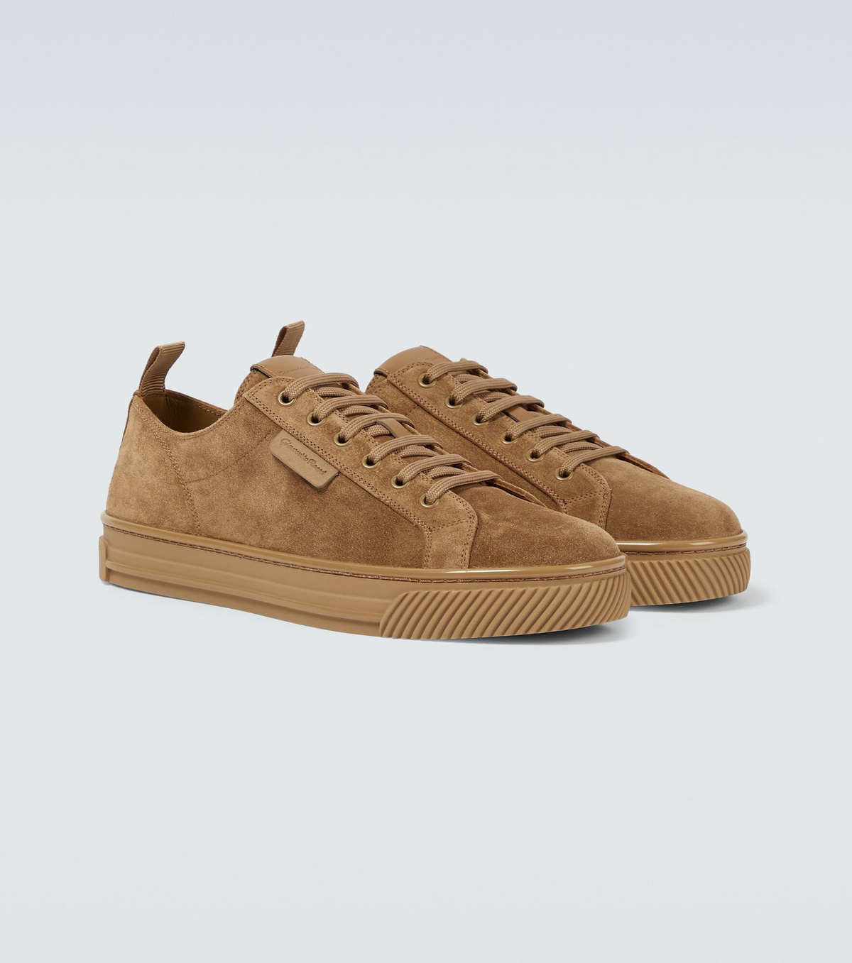 Gianvito Rossi - Low top suede sneakers