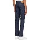 Re/Done Indigo Levis Edition Straight Taper Fit Jeans