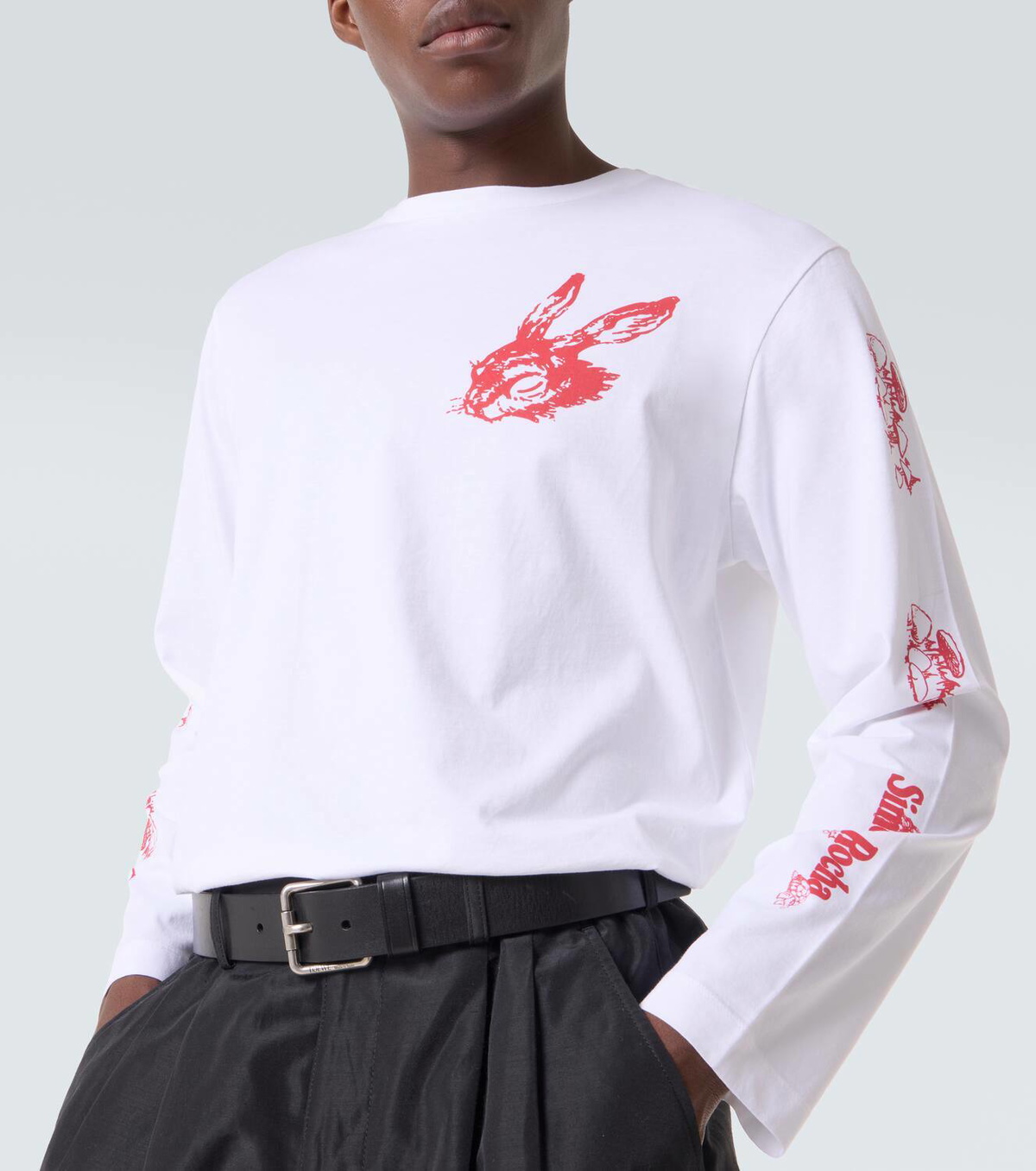 Simone Rocha Tortoise & Hare cotton jersey T-shirt