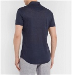Kingsman - Orlebar Brown Sebastian Slim-Fit Linen Polo Shirt - Navy