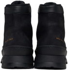 Common Projects Black Hiking Boots
