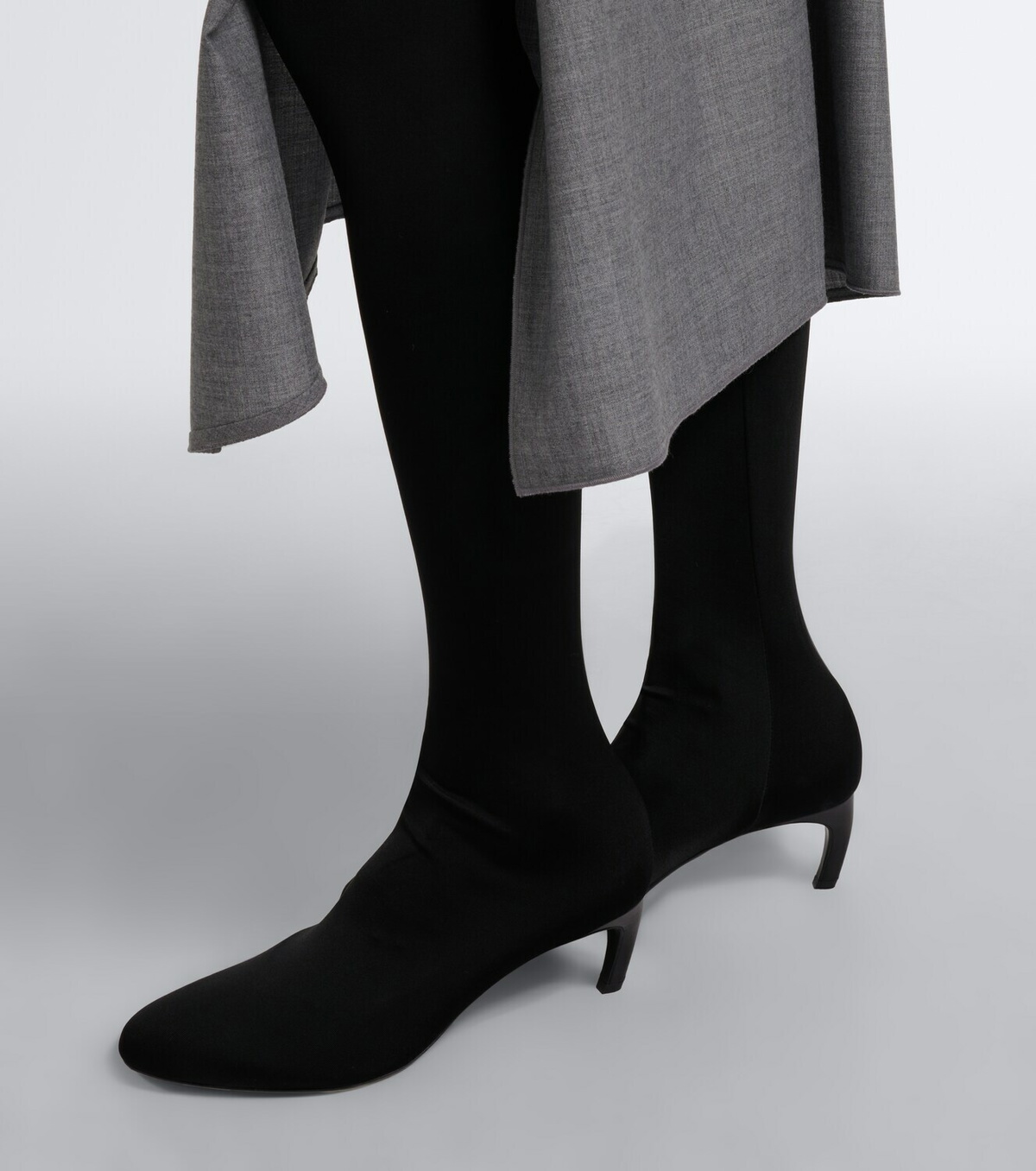 Victoria Beckham Harlow jersey over-the-knee boots