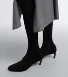 Victoria Beckham Harlow jersey over-the-knee boots