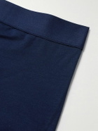 ZIMMERLI - Pureness Stretch-Micro Modal Boxer Briefs - Blue