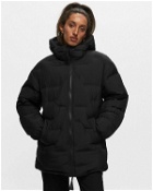 Ganni Soft Puffer Midi Jacket Black - Womens - Down & Puffer Jackets