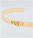 Maison Margiela - Logo gold-plated silver bracelet