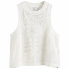 Tommy Jeans Women's Knitted Tank Top in Ancient White