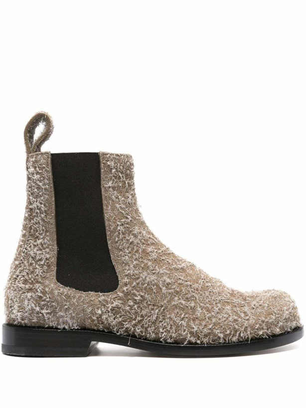 Photo: LOEWE - Campo Suede Leather Chelsea Boots