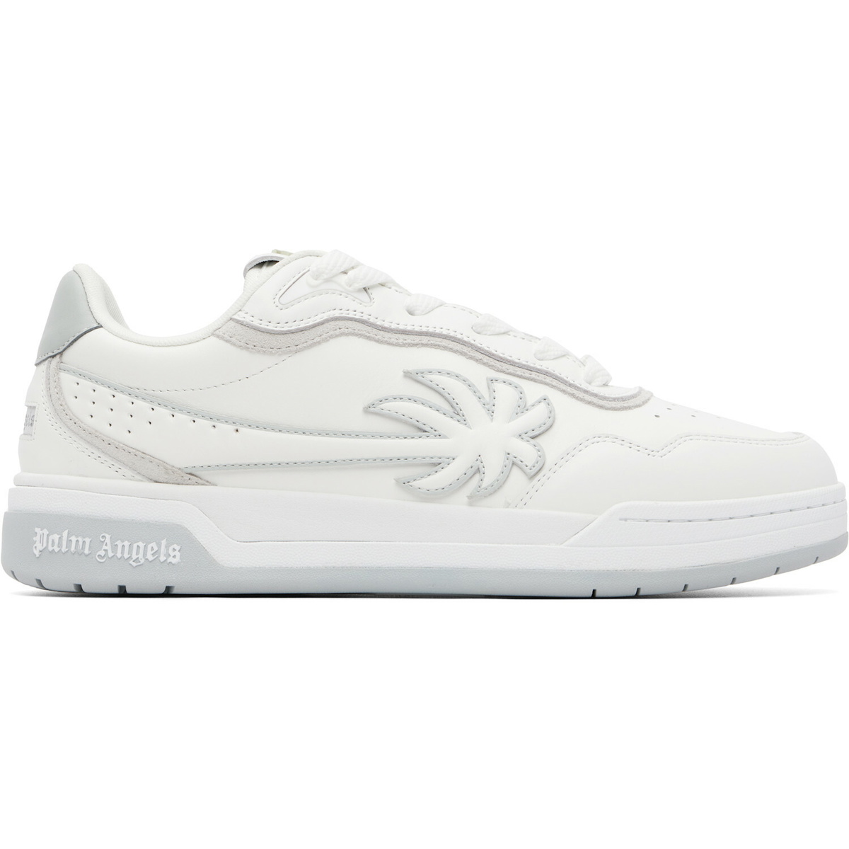 Palm Angels White Palm Tennis Sneakers