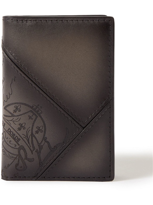 Photo: Berluti - Scritto Patchwork Leather Passport Cover