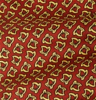E.MARINELLA - 8.5cm 1934 Archive Printed Silk Tie - Red