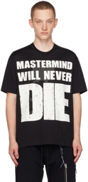 mastermind WORLD Black Printed T-Shirt