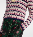 La DoubleJ Picket wool-blend polo sweater