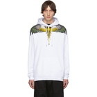 Marcelo Burlon County of Milan White Wings Hoodie