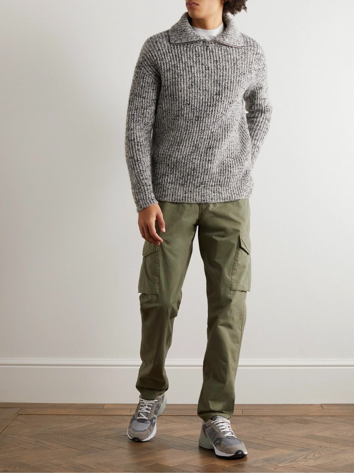 ASPESI Men's Cotton Trousers Blue