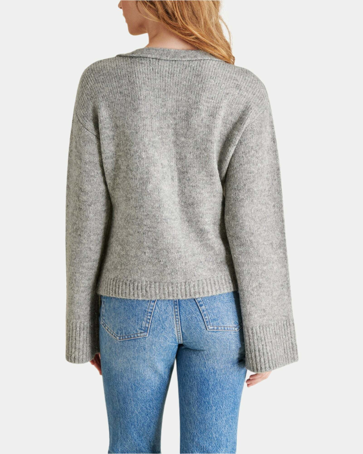 Steve Madden Odelia Cardigan in Grey