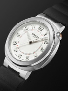 Hermès Timepieces - Cut Automatic 36mm Stainless Steel and Rubber Watch, Ref. No 404924WW00