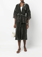 GOLDHAWK - Velvet Short Kimono