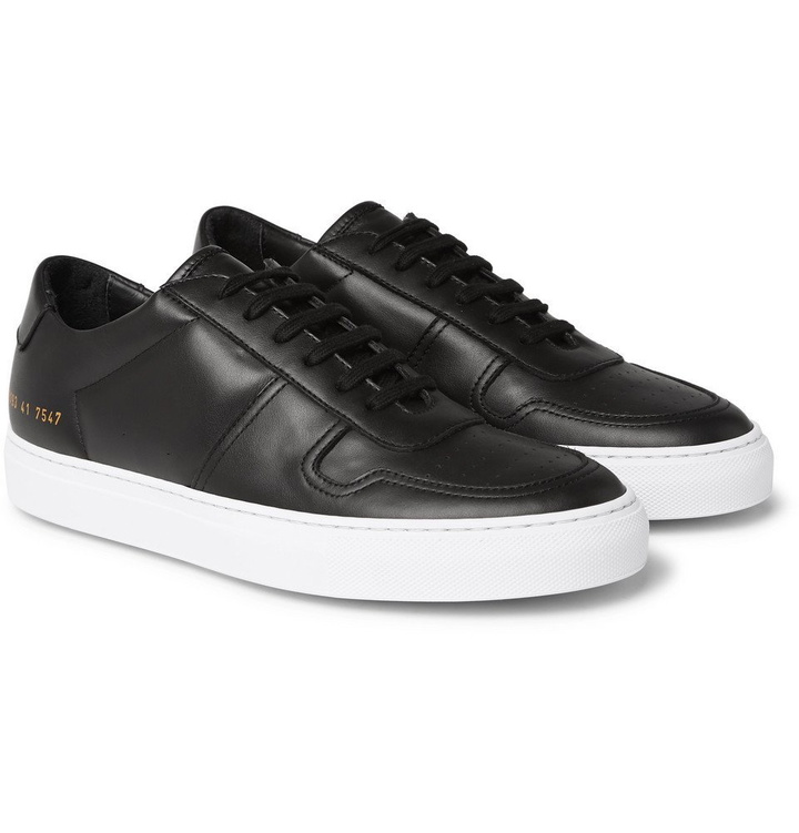 Photo: Common Projects - BBall Leather Sneakers - Men - Black