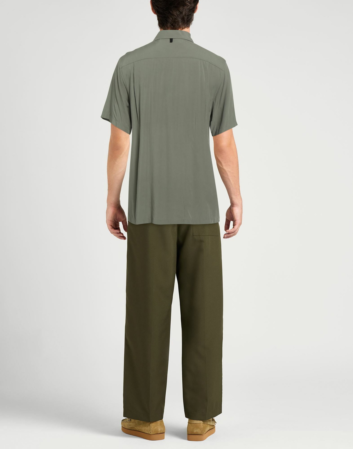 Rag & Bone Mens Shirt Military in Green