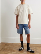 AGOLDE - Asha Cotton-Jersey T-Shirt - Neutrals