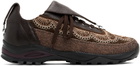 Kiko Kostadinov Brown Chalice Lace Up Sneakers