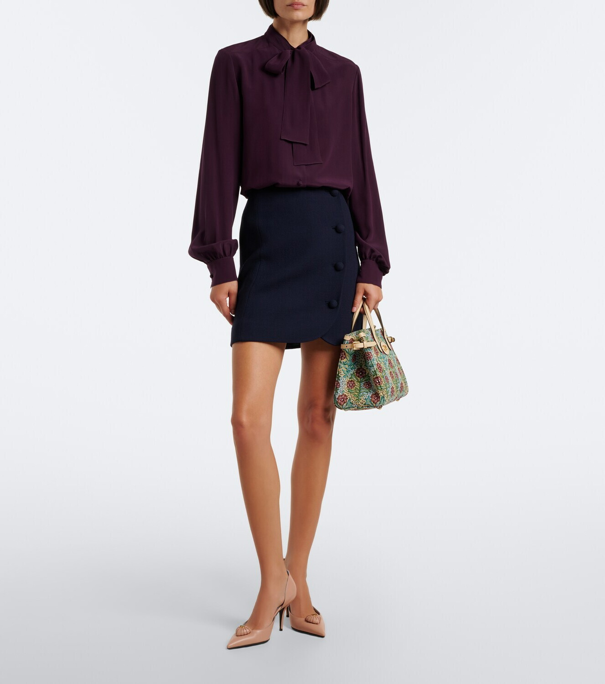 Valentino Garavani Cœur Royal leather pumps