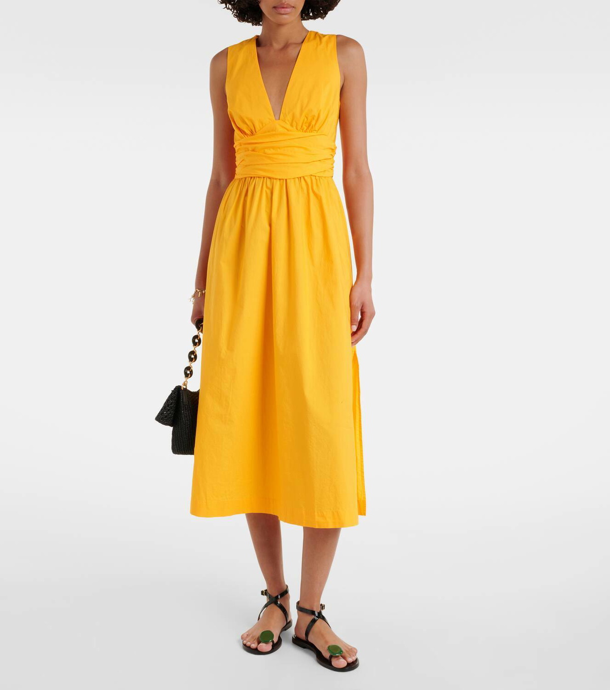 Heidi Klein Mimosa cotton midi dress