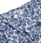 Zimmerli - Printed Cotton Boxer Shorts - Blue