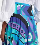 Pucci Vivara cotton maxi skirt
