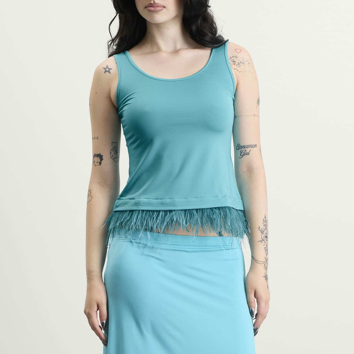 Hosbjerg Women's Esme Top in Aqua Blue