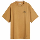 Converse Men's IRAK Gold Standard T-Shirt in Amber Brown