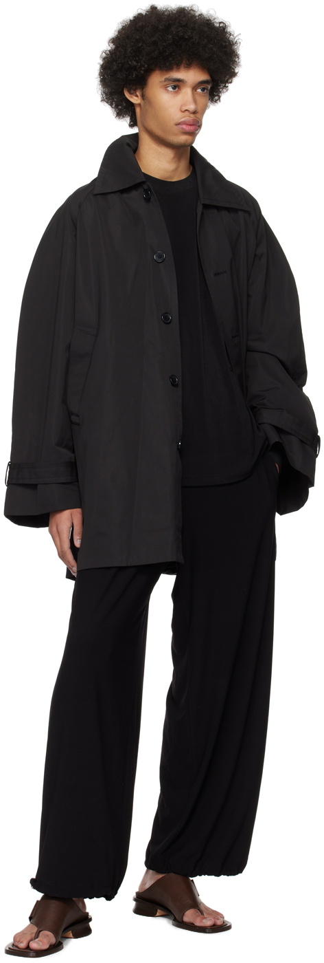 Birrot Black Lay1 Boxy Trousers