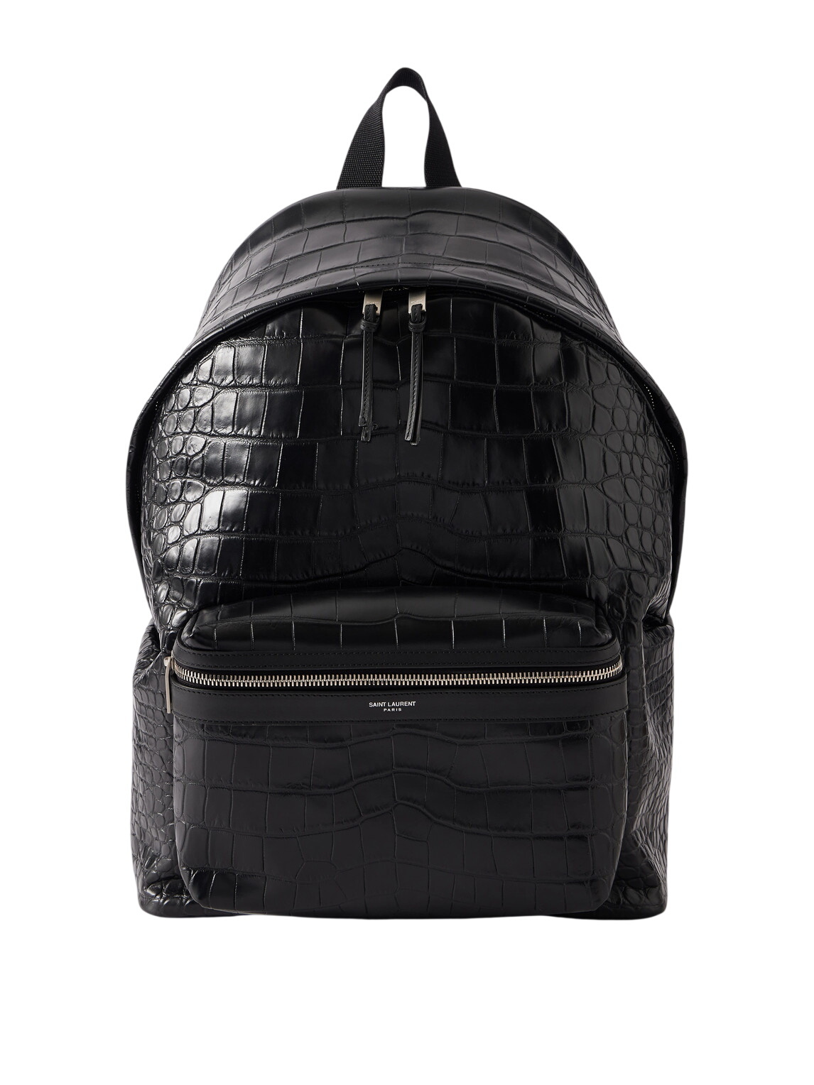 Saint Laurent Black Leather Giant City Backpack Saint Laurent