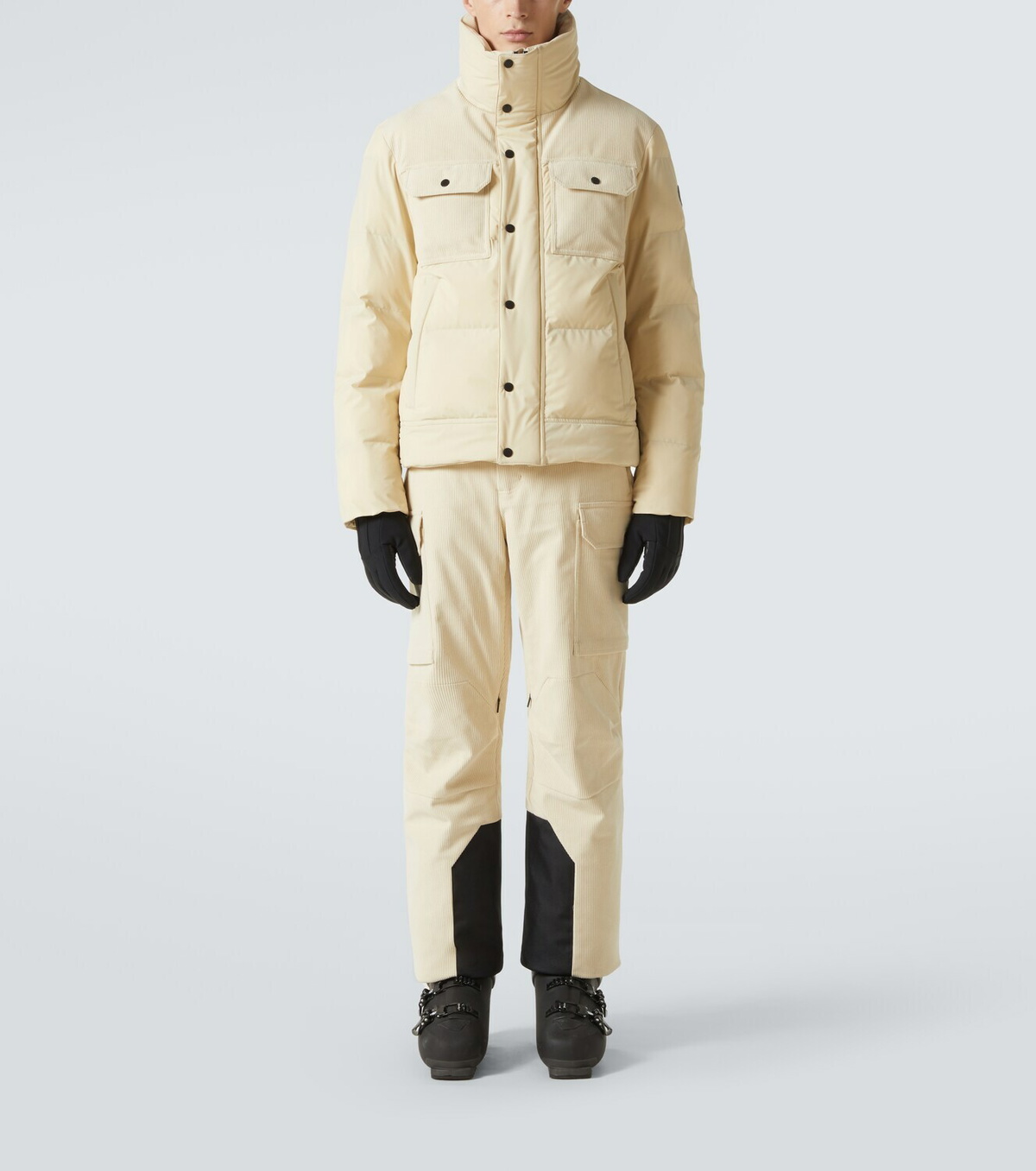 Fusalp Carlo corduroy-trimmed ski jacket