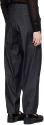Y's For Men Blue 13oz Uneven Yarn Denim Jeans