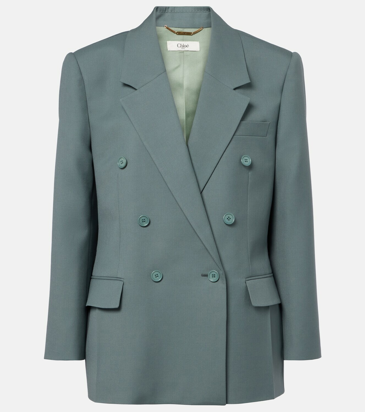 Chloé Double-breasted wool blazer