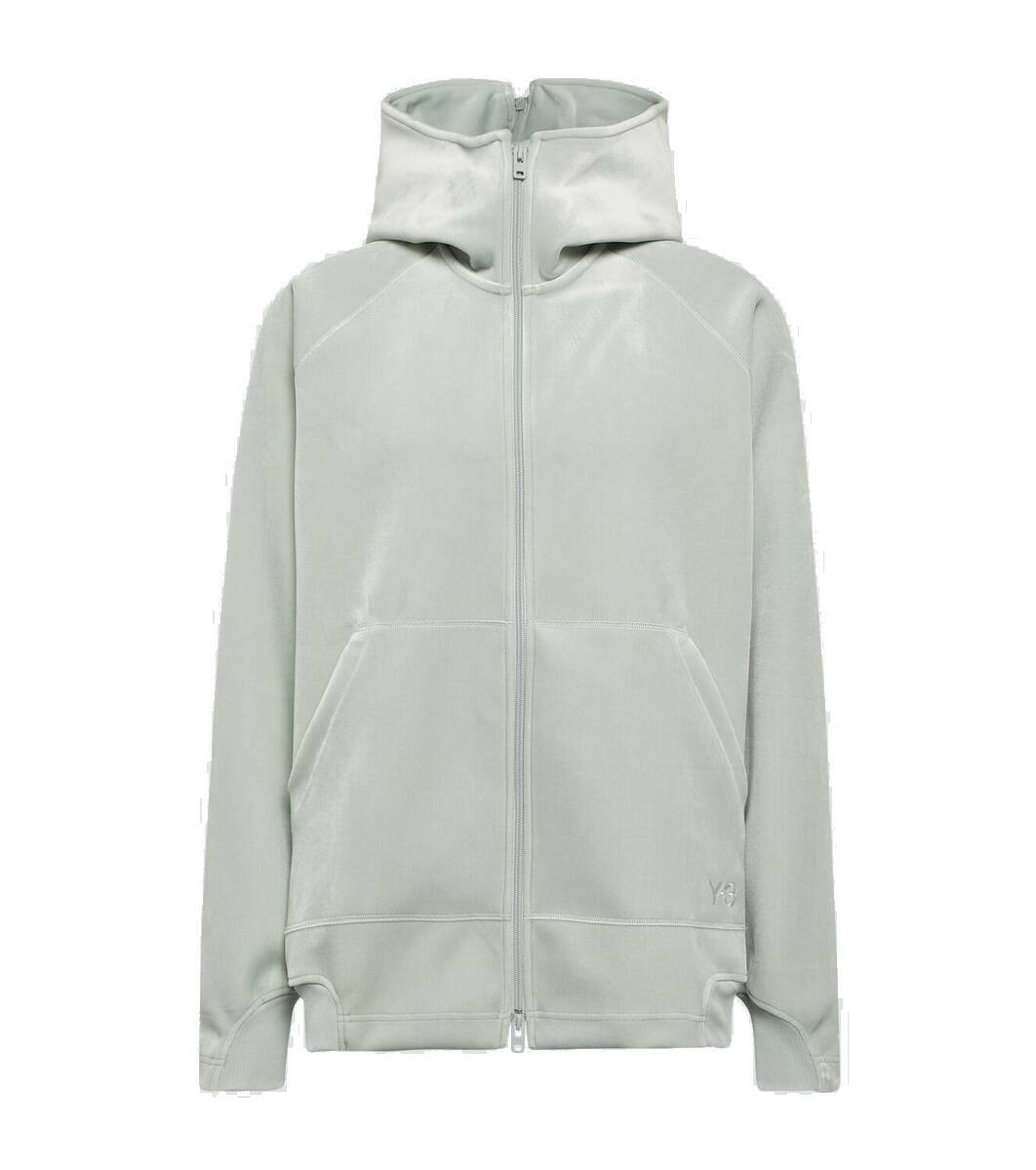 Y3 white online hoodie