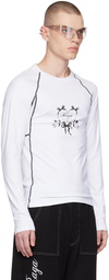 Raga Malak SSENSE Exclusive White Long Sleeve T-Shirt