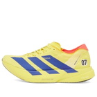 Adidas Running Adidas Adizero Adios Pro 4 in Pure Sulfur/Lucid Blue/Lucid Red