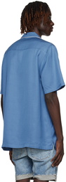 Ksubi Blue Downtown Shirt