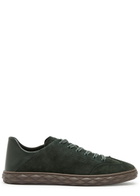 Jimmy Choo Diamond Flex Suede Sneakers Green