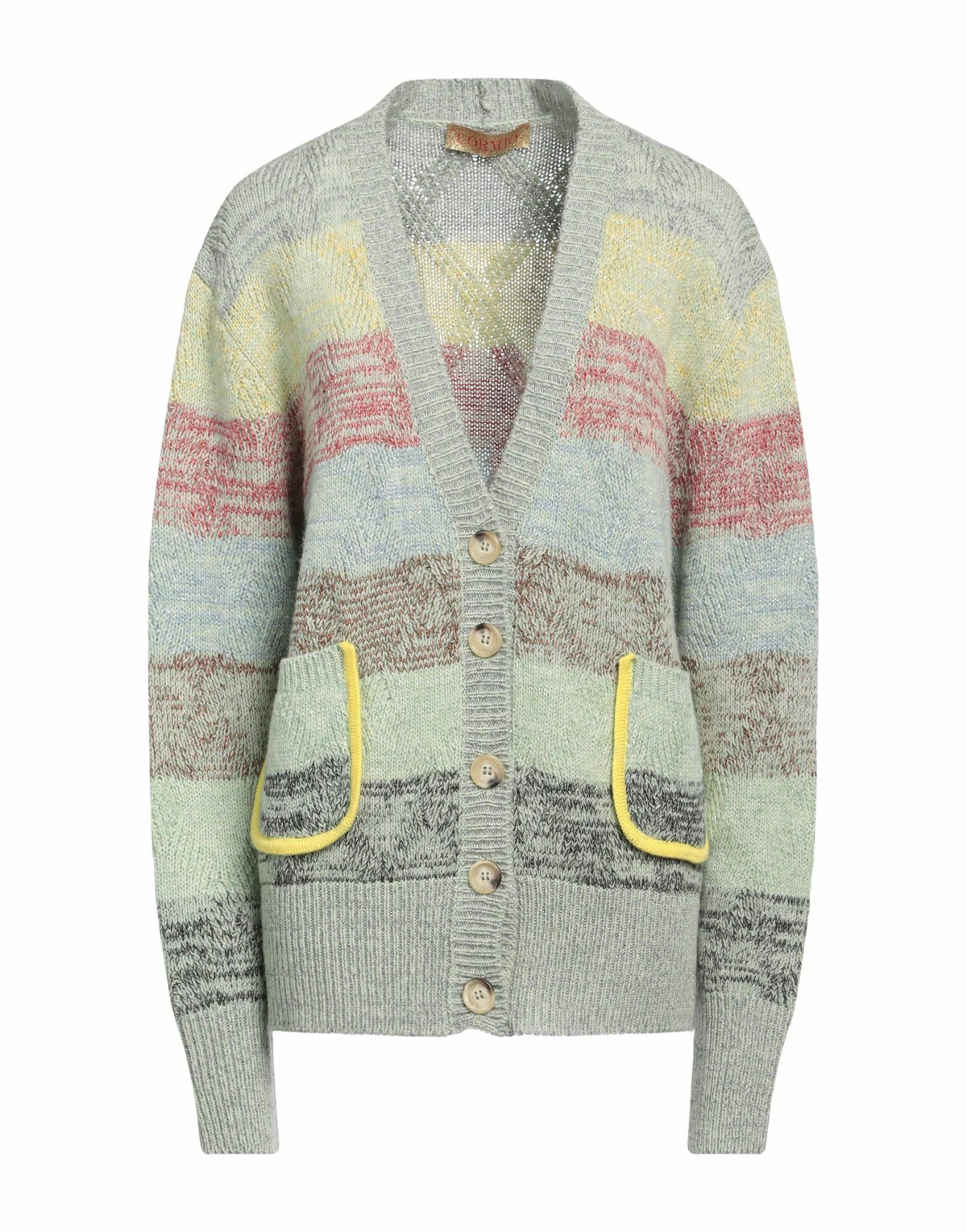 Cormio Womens Cardigan in Green