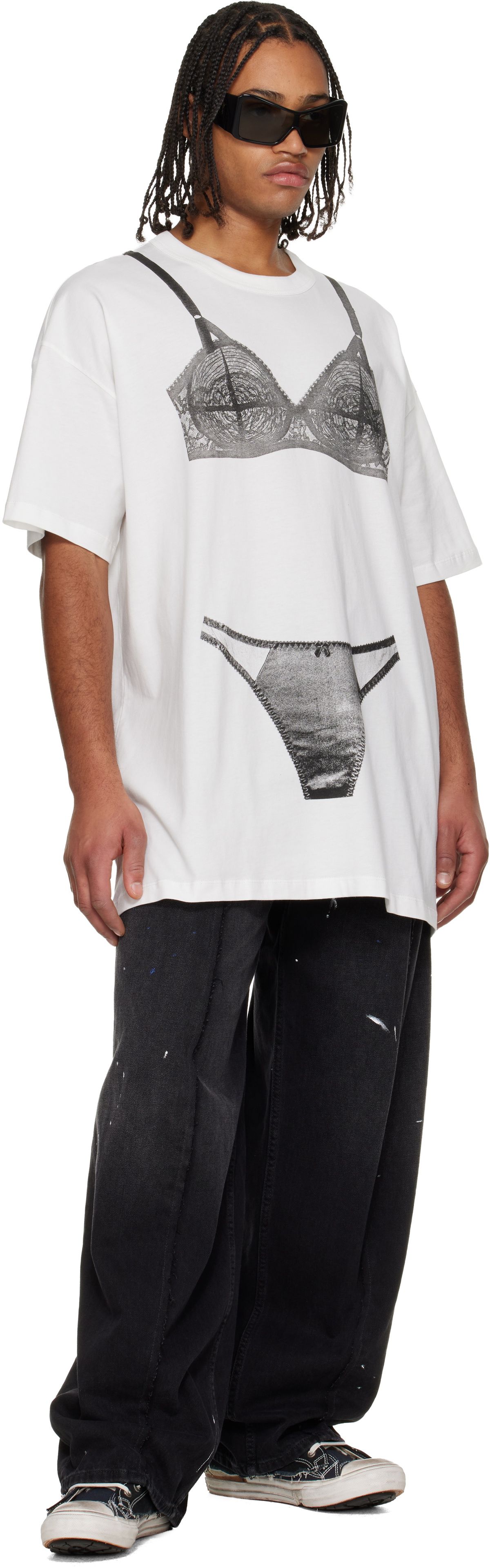 VAQUERA White Lingerie Tall T-shirt